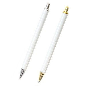 <span class=keywords><strong>Bolígrafo</strong></span> <span class=keywords><strong>de</strong></span> <span class=keywords><strong>Gel</strong></span> <span class=keywords><strong>de</strong></span> Lujo 2026, <span class=keywords><strong>Blanco</strong></span>, con Punta <span class=keywords><strong>de</strong></span> Bala, <span class=keywords><strong>de</strong></span> Acero Inoxidable, Retráctil, Personalizable con Logotipo - Product Image 2