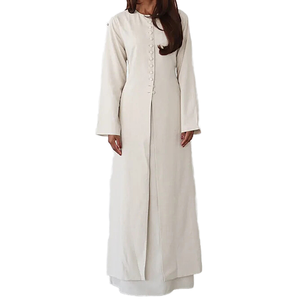 chinese dress ladies Marrakech Dress in Linen Jacquard main image 1