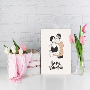 2027 Wholesale <strong>Valentine's</strong> Day <strong>Card</strong> Romantic Couple Design Happy <strong>Valentines</strong> Day Greeting <strong>Card</strong> with Envelope for Him Her Wife <strong>Husband</strong> - Product Image 6