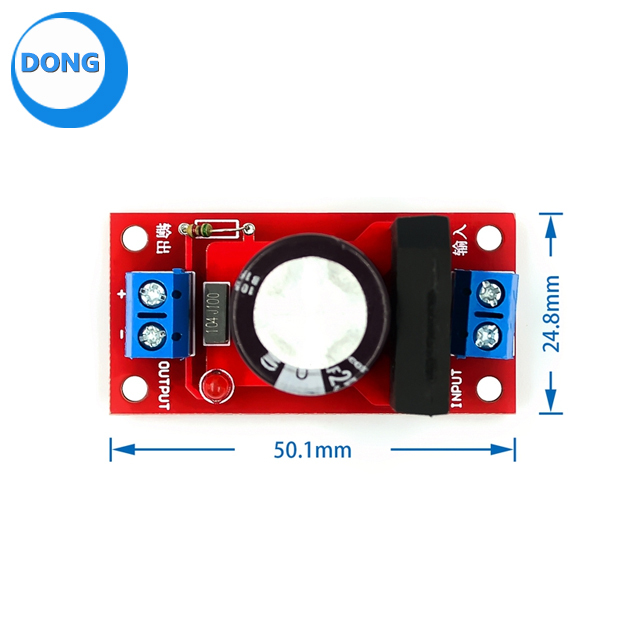 Carte De Redresseur 0-220VAC à 0-311VDC 10A - Module Alimentation Avec Protection Et Indicateur