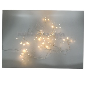 LED de fuegos artificiales chispa microwire lightchain batería operado - Product Image 3
