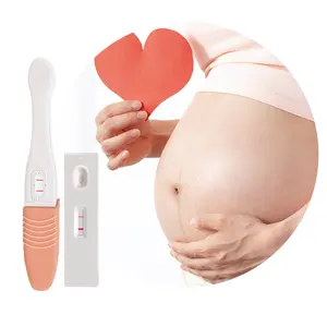 婴儿检查生育家庭妊娠测试盒，hcg妊娠测试套件