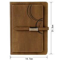 Carnet de notes A5 personnalisé avec logo imprimé, couverture rigide, pour le bureau et les cadeaux (vente en gros)