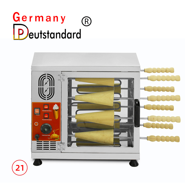 Commercial Automatic Chimney Bread Maker NP-21, Compact Design, Donut & Chimney Bread Making Equipment