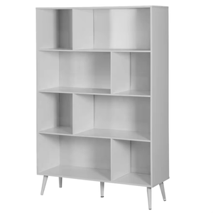 Cubo de almacenamiento Estantería de madera Estantería Fábrica de China Fuzhou Venta al por mayor Precio bajo Estante de almacenamiento multifuncional de 4 niveles - Product Image 1