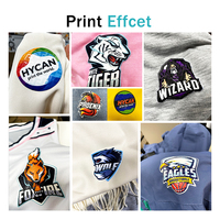 Imprimante DTF UV HYCAN 30 cm, imprimante à rouleaux pour badges en relief 3D en TPU, avec têtes d'impression Xp600/I1600
