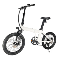 Vélo électrique pliable de 20 pouces, 750W, 36V, 21AH, double batterie, en alliage d'aluminium, vélo électrique pliable pour les trajets quotidiens, certifié CE