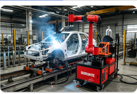 Robot de soudage automatique industriel à 6 axes contrôlé par PLC pour soudage MIG/TIG avec bras robotique CNC haute précision par Raytu Laser
