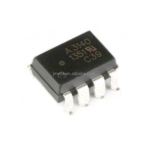 HCPL-3140-500E Chip Optoacoplador de Controlador de Puerta IGBT SMD-8 con Serigrafía A3140 - Product Image 1