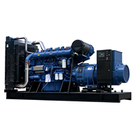 Groupe électrogène diesel Yuchai 1000 kW refroidi par eau, alternateur sans balais tout cuivre, faible bruit, démarrage électrique 24 V CC, ATS