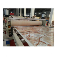 Pvc Feuille De Marbre Machine Pvc Feuille De Marbre ligne 1220mm pvc feuille de marbre artificiel profil faisant la machine