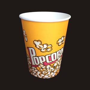 Papier jetable imprimé personnalisé de haute qualité écologique, seau de poulet frit, Popcorn, tasses - Product Image 2