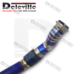 Sistema de <span class=keywords><strong>escape</strong></span> para <span class=keywords><strong>mercedes</strong></span>-benz E53 AMG W213 3,0 T 2019-2023 silenciador de <span class=keywords><strong>escape</strong></span> Catback de rendimiento tubo de <span class=keywords><strong>Escape</strong></span> de titanio - Product Image 2