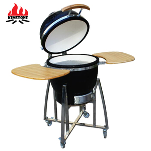 21 pulgadas cocina al aire libre barbacoa de carbón de cerámica estilo parrillas para la casa y el jardín - Product Image 1