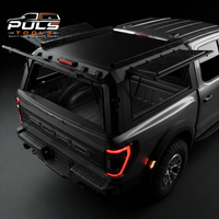 PULS 2026 Hard Top en Aluminium pour Pick-up, Compatible avec Ford Ranger / Toyota Tacoma / Hilux / ISUZU D-Max 2012-2026 (5.0 pieds)