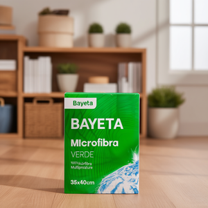 Bayeta Microfibra Vert 35x40cm 100% Microfibra Multiusage - Product Image 3