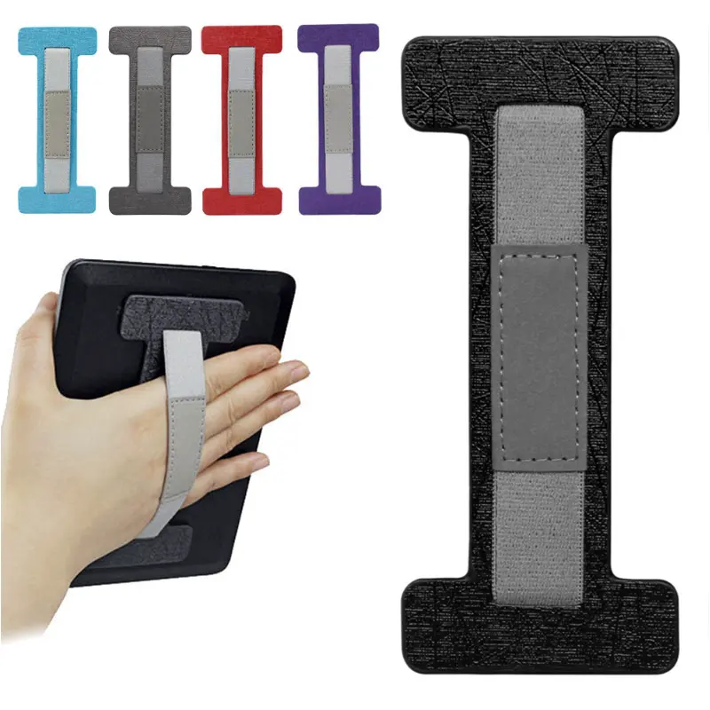 Universal Tablet Handed Grip Strap Holder Anti Slip Finger Sling Band Handle Stand Sticker for 6-10.5 inch Kindle Tablet PC