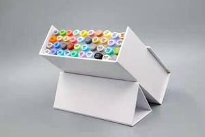 Juego de Marcadores Artísticos de Doble Punta, Modelo 680, 12 Colores, Acrílicos, para Pintar, Colorear y Decorar - Product Image 6