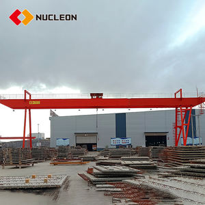 نوكليون 50 طن ، رافعة جسرية مزدوجة ، رافعة جسرية كهربائية مع رافعة ونش مفتوحة - Product Image 3