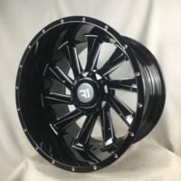 Jantes en alliage pour SUV 4x4 tout-terrain 20*12 ET -44 5*139.7 6*139.7 pour GMC Terrain Yukon Savana GMC 3500 SIERRA