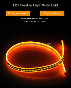 थोक 60 सेमी अल्ट्रा-पतले दोहरे रंग की एलईडी लाइट स्ट्रिप कारें दिन लाइट वाटरप्रूफ लचीला सिलिकॉन बार गाइड 12 वी - Product Image 6