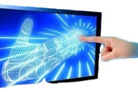 USB destekli Android TV kızılötesi dokunmatik ekran kiti çoklu dokunmatik ekran cam monitör yeni ve açık çerçeve Tablet dokunmatik ekran kullanılır