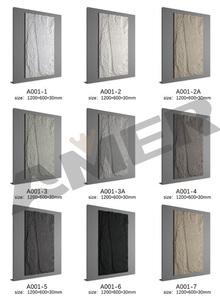 Amer 1200*600mm prix d'usine <span class=keywords><strong>pas</strong></span> <span class=keywords><strong>cher</strong></span> nouveau matériau extérieur décoration intérieure luxe panneau mural en pierre de culture Pu Faux Pu - Product Image 5