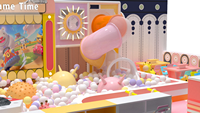 Services de personnalisation tout-en-un pour équipements de jeux intérieurs de toutes tailles, jeux interactifs souples