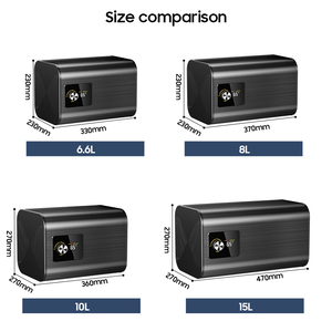<span class=keywords><strong>Calentador</strong></span> de Agua Eléctrico de Cocina de 8L-15L con Certificación CE, Resistente al Agua IPX4, de Plástico, Calentamiento Rápido, para Uso Doméstico - Product Image 2