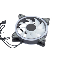 Ventilateur de boîtier PC LED RGB 120 mm |   Roulement hydraulique PWM 4 broches |   Ventilateur de refroidissement à haut débit d'air et faible bruit pour boîtiers d'ordinateur et refroidisseurs de processeur