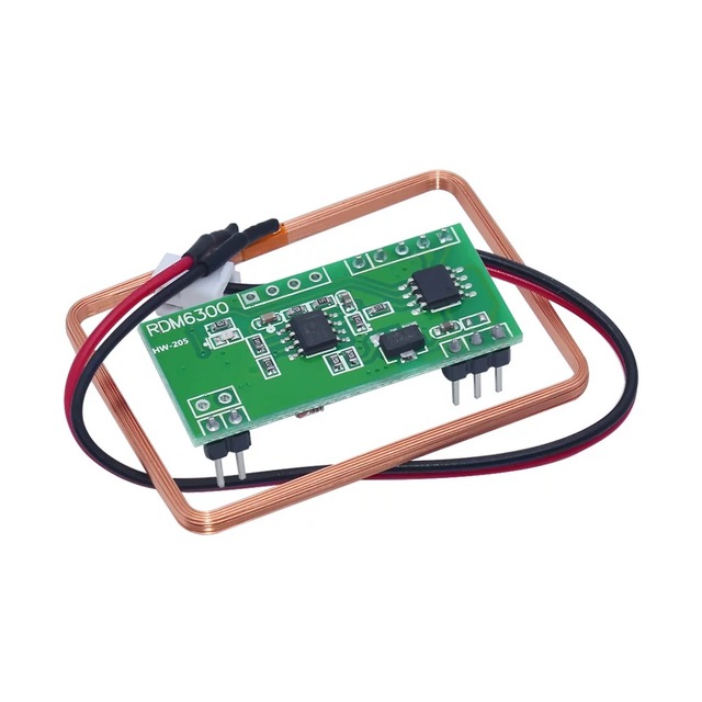 MCU RDM6300 ID card reader module RFID radio frequency module UART serial port output