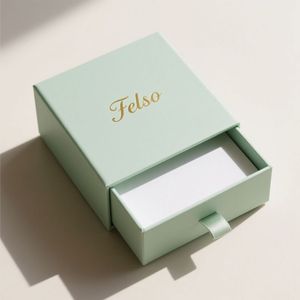 Custom Drawer Slide Ribbon Gift Box Packaging Jewellery Box Support Custom logo Gift Packaging Paper Drawer <b>Boxes</b> - Product Image 5