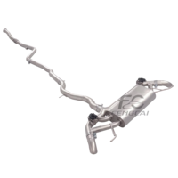 Échappement Catback OEM en acier inoxydable 304 avec valve électronique pour Mercedes-Benz GLC260 GLC300 X254 2.0T 2024+ – Optimisation de la puissance à haut et bas régime