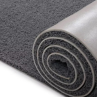 Rouleau de tapis de bobine en PVC antidérapant Tapis de spaghetti Imperméable en vinyle pour l'extérieur Tapis de sol en bobine en PVC Rouleau de tapis en plastique