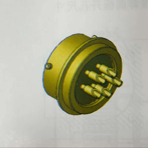 Connecteur électrique circulaire léger personnalisé série GJB599 II, fiche femelle, 16 cœurs, durée de vie de 500 insertions et retrait - Product Image 1