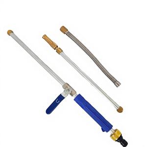 Hidrolavadora de Alta Presión con Dos Tipos de Boquillas, Pistola de Pulverización y Chorro de Agua para Lavado Automático de Autos y Uso en Exteriores - Product Image 1