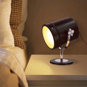 Moderna lampada da tavolo Vintage industriale con lampadina E26 elettrica Retro 220V corpo in ferro nero per casa Hotel arredamento soggiorno - Product Image 2