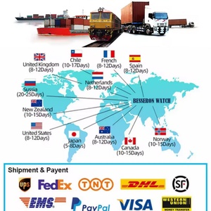 Montre mécanique en acier inoxydable couleur or rose, mouvement automatique importé, montres squelette pour homme, montre avec logo personnalisé - Product Image 5