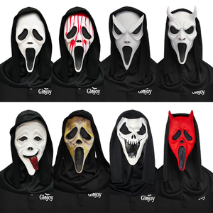 Máscara de Látex Personalizada para Halloween, Fabricante OEM de Disfraces de Terror, Fabricante de Marca Privada - Product Image 1