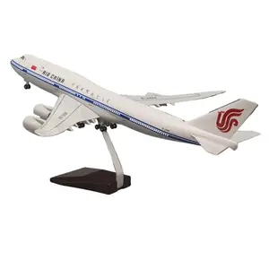 New Year Gift Set Large Scale 1:150 47cm B747-8 Air China Light Sport Aircraft for Sale