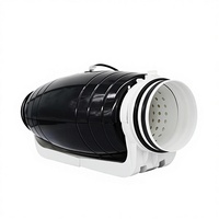Ventilateur de gaine à inverseur EC ultra-silencieux 6 pouces, puissant extracteur de fumée pour cuisine et salle de bain, vente chaude