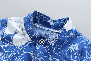 Ensemble chemise à manches courtes décontractée et confortable pour garçons de 1 à 4 ans – Chemise élégante pour enfant - Product Image 4