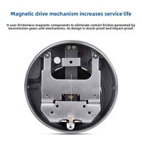 Factory Direct No Inertia Drift Micro Pressure Gauge With Aluminum Shell for Dust Collector Air Duct Monitoring0-1kpa