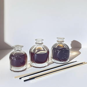 Transparent Glass Bottle <b>for</b> Aromatherapy <b>Reed</b> <b>Diffuser</b> Glass Bottle - Product Image 5