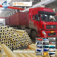 JLM Bâche 1100 DTEX en PVC imperméable, légère, pour tente, bâche de voiture ou de camion