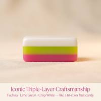 Jeu de Mahjong de Luxe Moderne Kawaii Mignon, Design Tempe de Cœurs, Version Américaine, Tuiles Acryliques Tricolores, Boîte Cadeau Rose, Personnalisation OEM