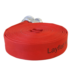 Tubo antincendio flessibile DIN 14811 da 3 pollici in EPDM ROSSO ad alta pressione, con raccordi Storz in alluminio certificati FM per la lotta antincendio SL - Product Image 6