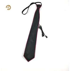 Cravate en soie lumineuse <span class=keywords><strong>Fortnite</strong></span>, thème <span class=keywords><strong>Battle</strong></span> Royale, cravate LED pour événement de jeu - Product Image 2