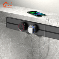 Bonne qualité Universal Multi Smart Office Desk Power Rail Track System Prise de courant Prise électrique Multi Prises électriques