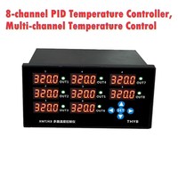 Customized 8-Channel PID Temperature Controller Heavy Duty Multi Loop PT100 Thermocouple Temperature Instrument Supplier